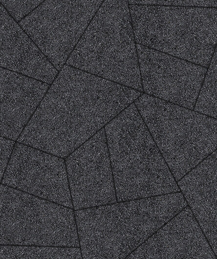 Тротуарная плитка Оригами <span>цвет Чёрный Стоунмикс</span>