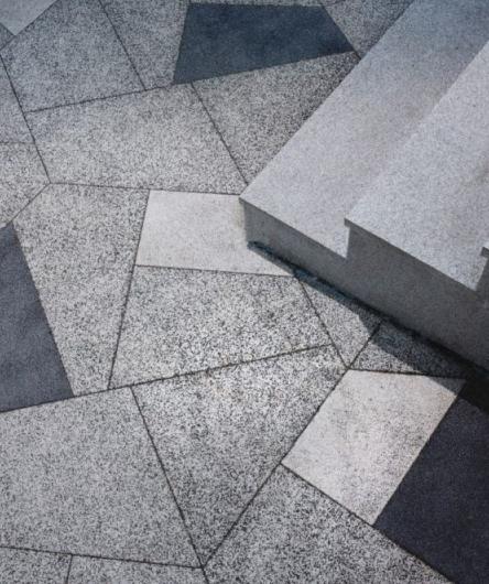Тротуарная плитка Оригами <span>цвет Белый Стоунмикс</span>