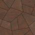 Тротуарная плитка Оригами <span>цвет Клинкер</span>