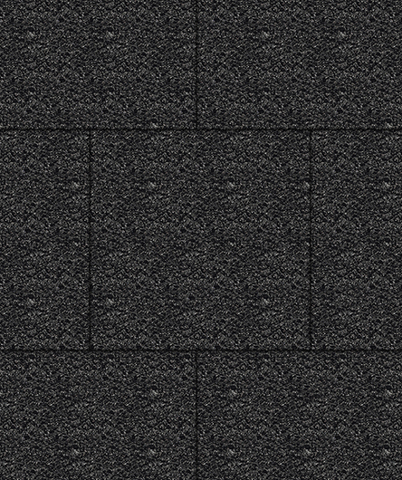 Тротуарная плитка Квадрат <span>цвет Черный Стоунмикс</span>