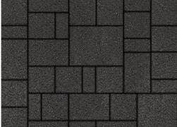 Тротуарная плитка Мюнхен <span>цвет Черный</span>