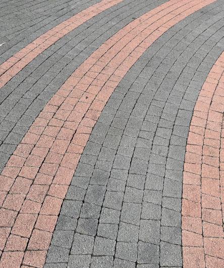 Тротуарная плитка Антик <span>цвет Красный</span>