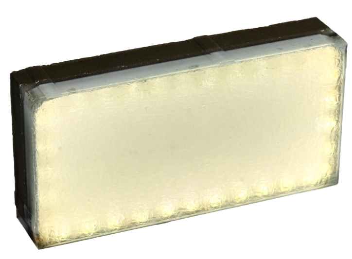Светильники для мощения <span> 200x100x45 мм, LITE, цвет свечения: Белый (теплый) </span>
