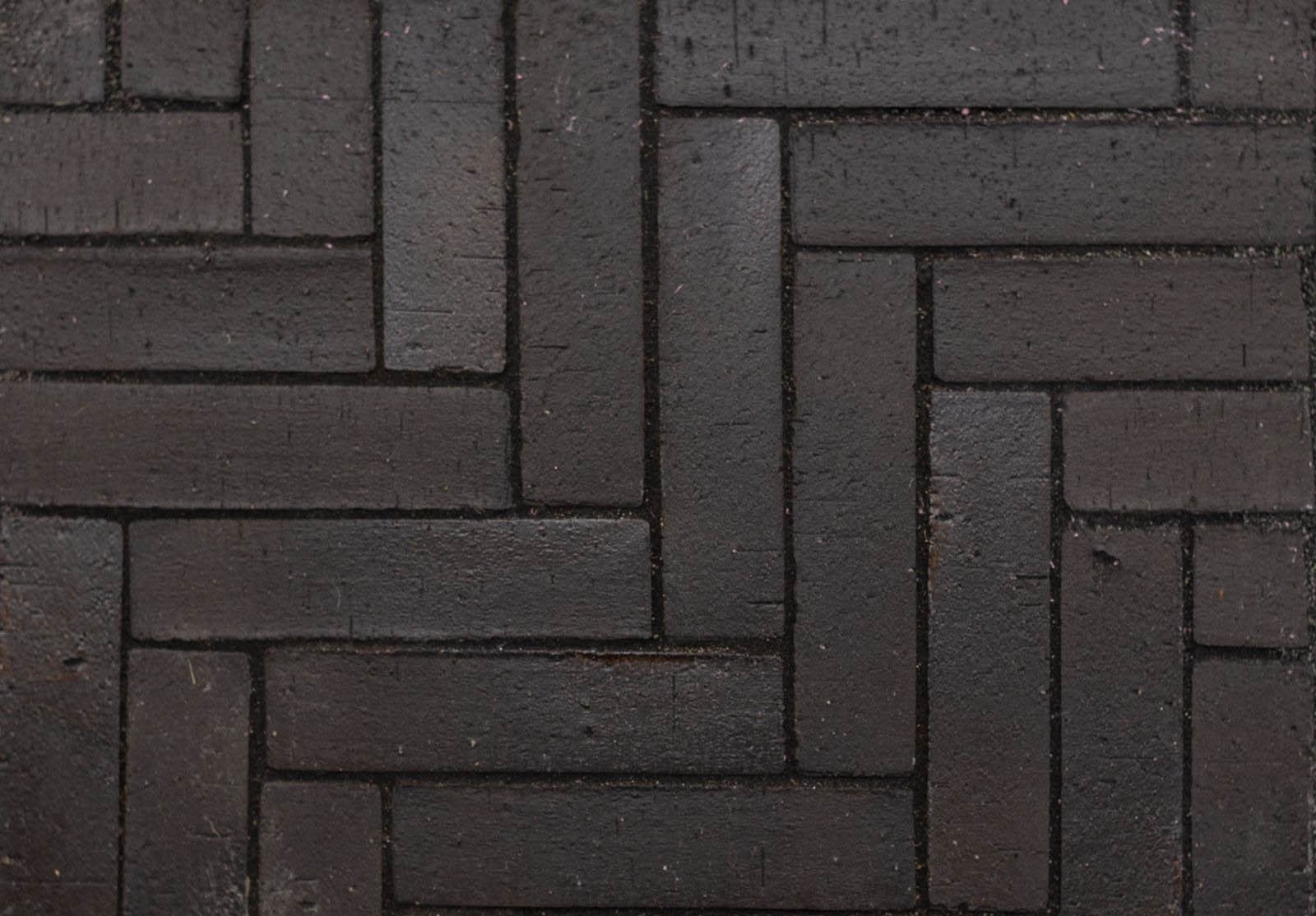 Тротуарный клинкер <span> WK815GS Riegel Schwarz bunt edelglanz, без фаски, без фаски, 240*55*52 мм</span>