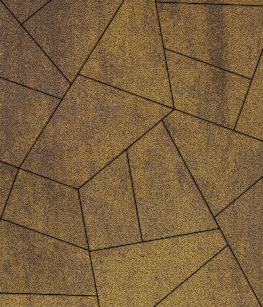 Тротуарная плитка Оригами <span>цвет Янтарь</span>