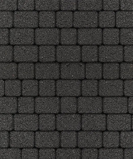 Тротуарная плитка Классико <span>цвет Черный</span>