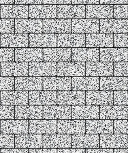 Тротуарная плитка Прямоугольник 200х100х40 мм <span>цвет Черно-белый Стоунмикс</span>
