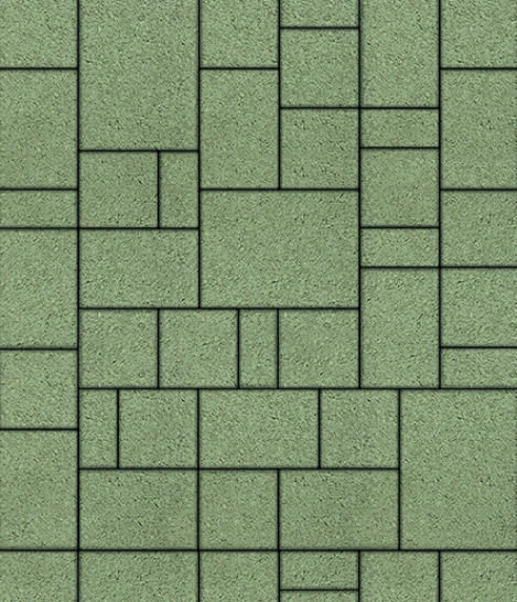Тротуарная плитка Мюнхен <span>цвет Зеленый гранит</span>